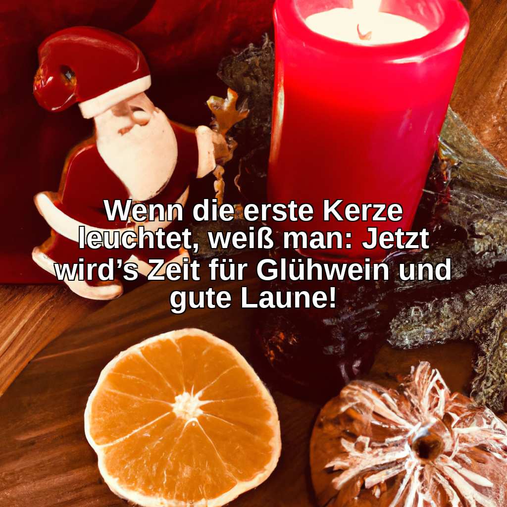 Wenn die erste Kerze leuchtet, weiß man: Jetzt wird’s Zeit für Glühwein und gute Laune!